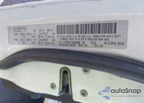 2017 Ram 2500 Tradesman 4X2 6'4 Box из США, поврежденный, VIN 3C6TR4CT1HG623996